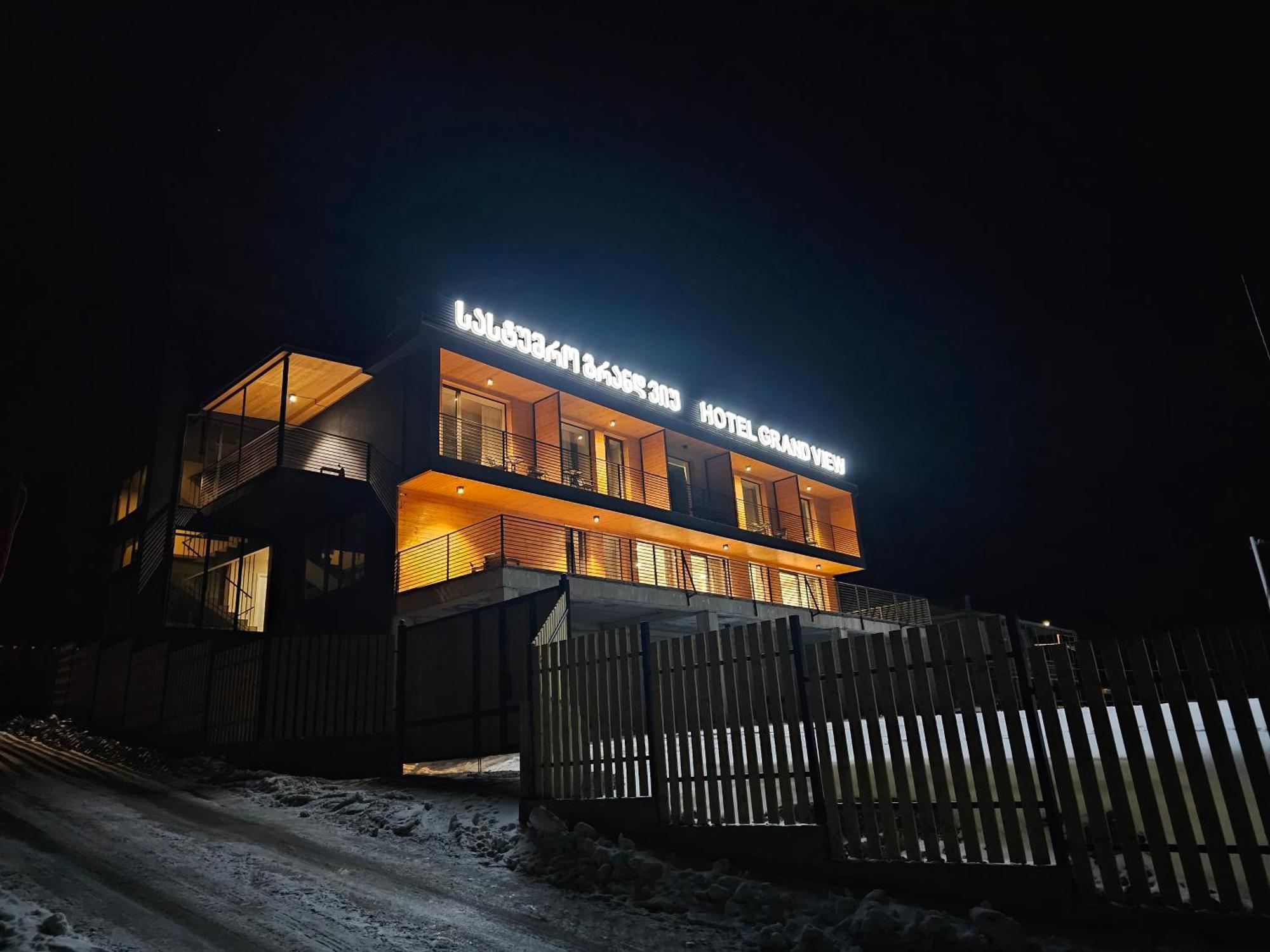Kazbegi Hotel Grand View Stepantsminda Exterior foto